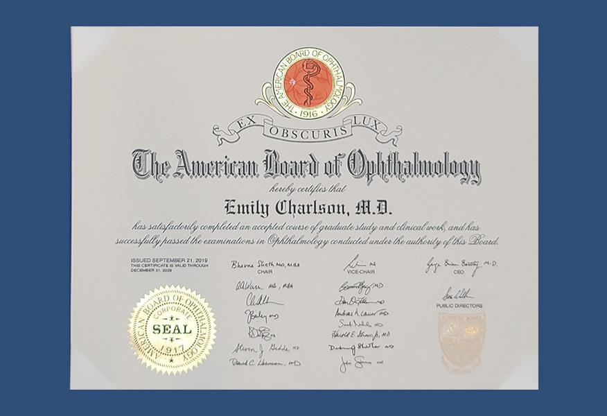 Gallery image about Diplomas & Awards